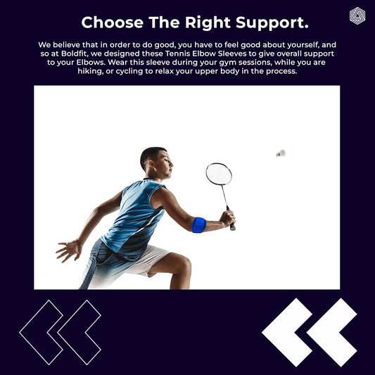 BOLDFIT Tennis Elbow Band (2 Pack)