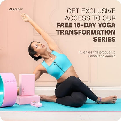 BOLDFIT 4mm Yoga Mat - Athlete’s Choice