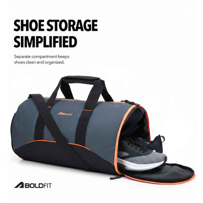BOLDFIT Gym Bag (22L)