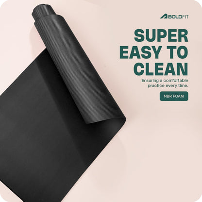 BOLDFIT 10mm Yoga Mat - Athlete’s Choice