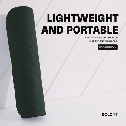 BOLDFIT 4mm Yoga Mat - Athlete’s Choice
