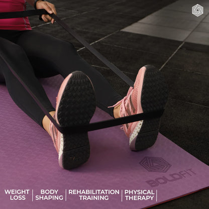 BOLDFIT Heavy Resistance Bands (3 Pack)