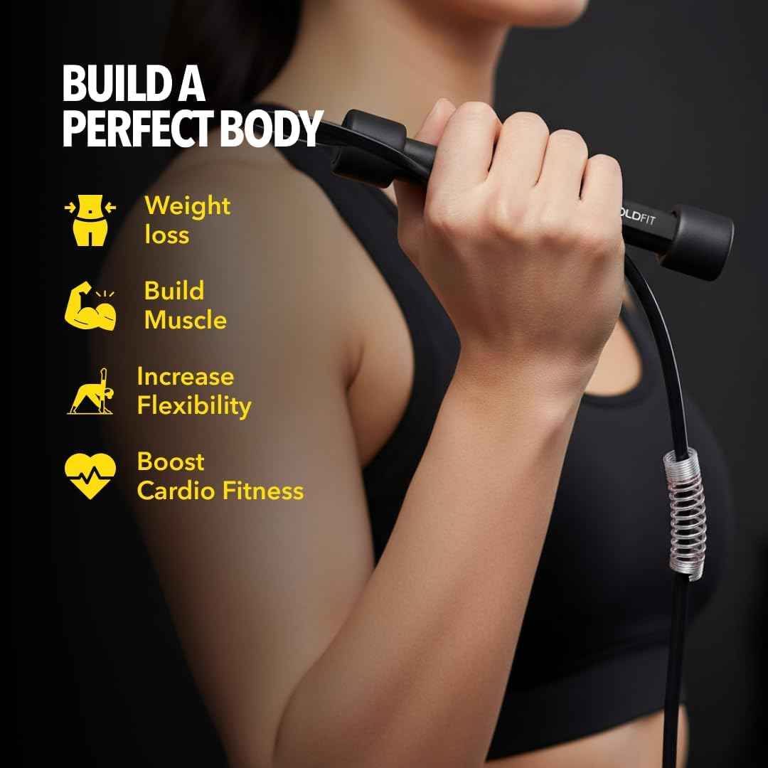 BOLDFIT Jump Rope (Red)