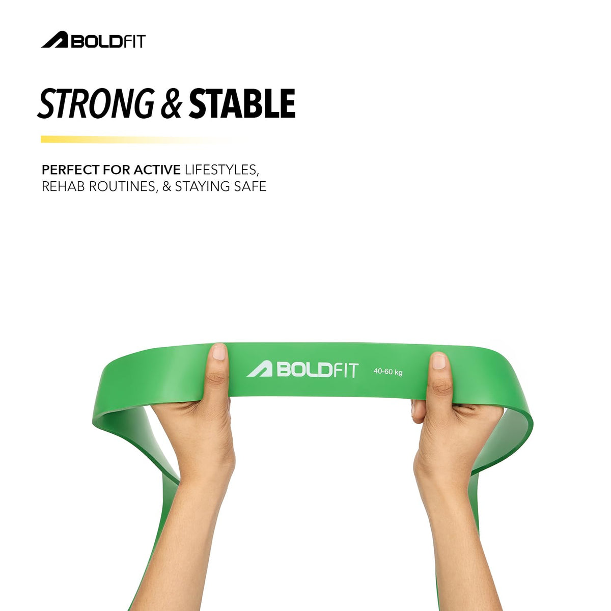 BOLDFIT Heavy Resistance Band (40-60Kg)