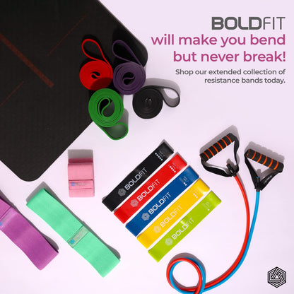 BOLDFIT Fabric Resistance Bands (3 Pack)