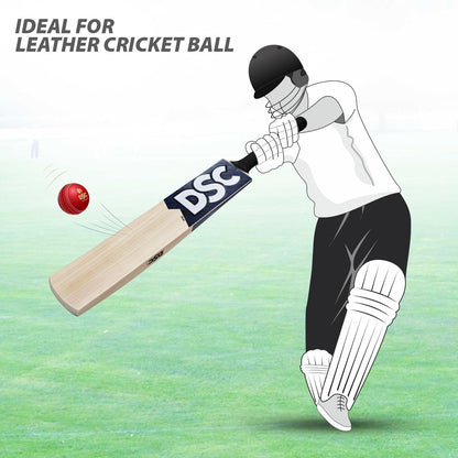 DSC Blak 22 Kashmir Willow Cricket Bat - Athlete’s Choice