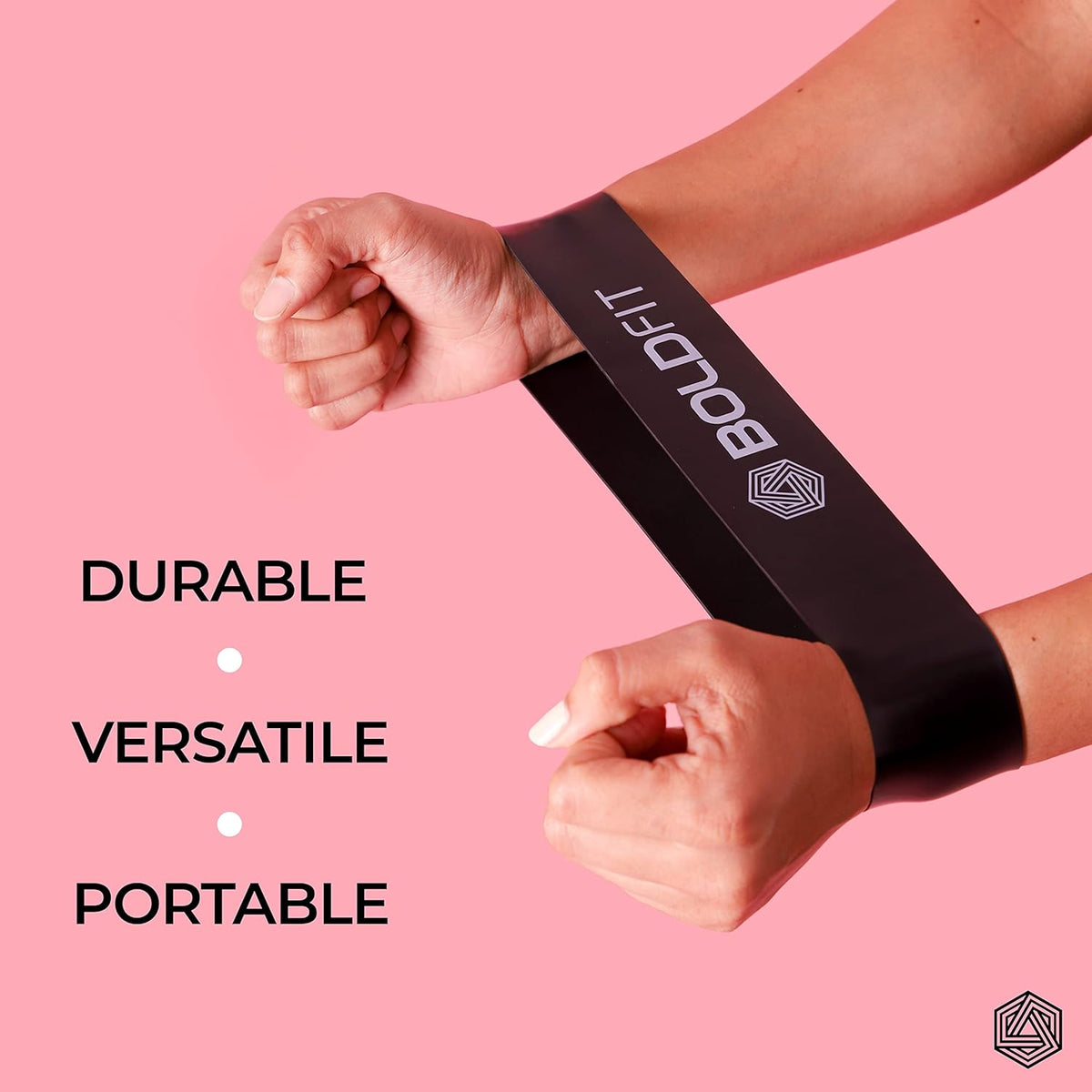 BOLDFIT Mini Loop Resistance Bands (5 Pack)