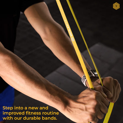 BOLDFIT Heavy Resistance Bands (3 Pack)