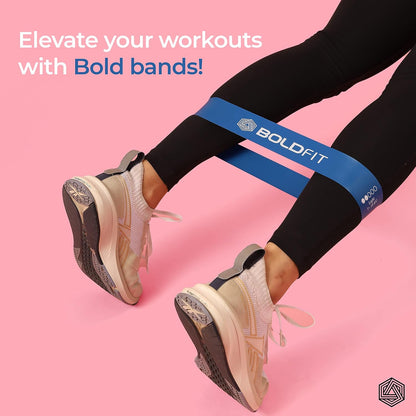 BOLDFIT Mini Loop Resistance Bands (5 Pack)
