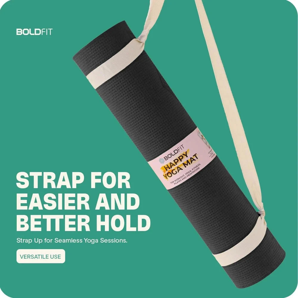 BOLDFIT 4mm Yoga Mat - Athlete’s Choice