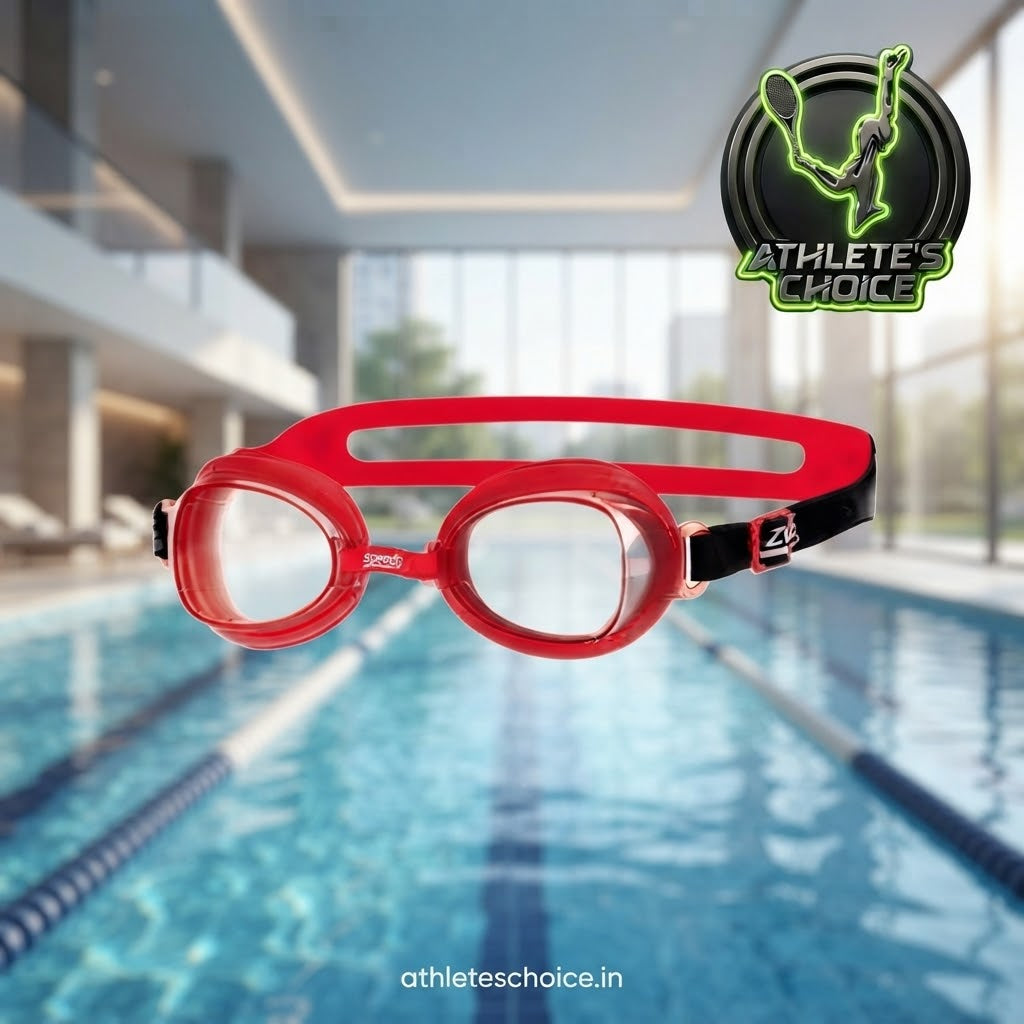 ZOGGS Otter Swim Goggles (Red)