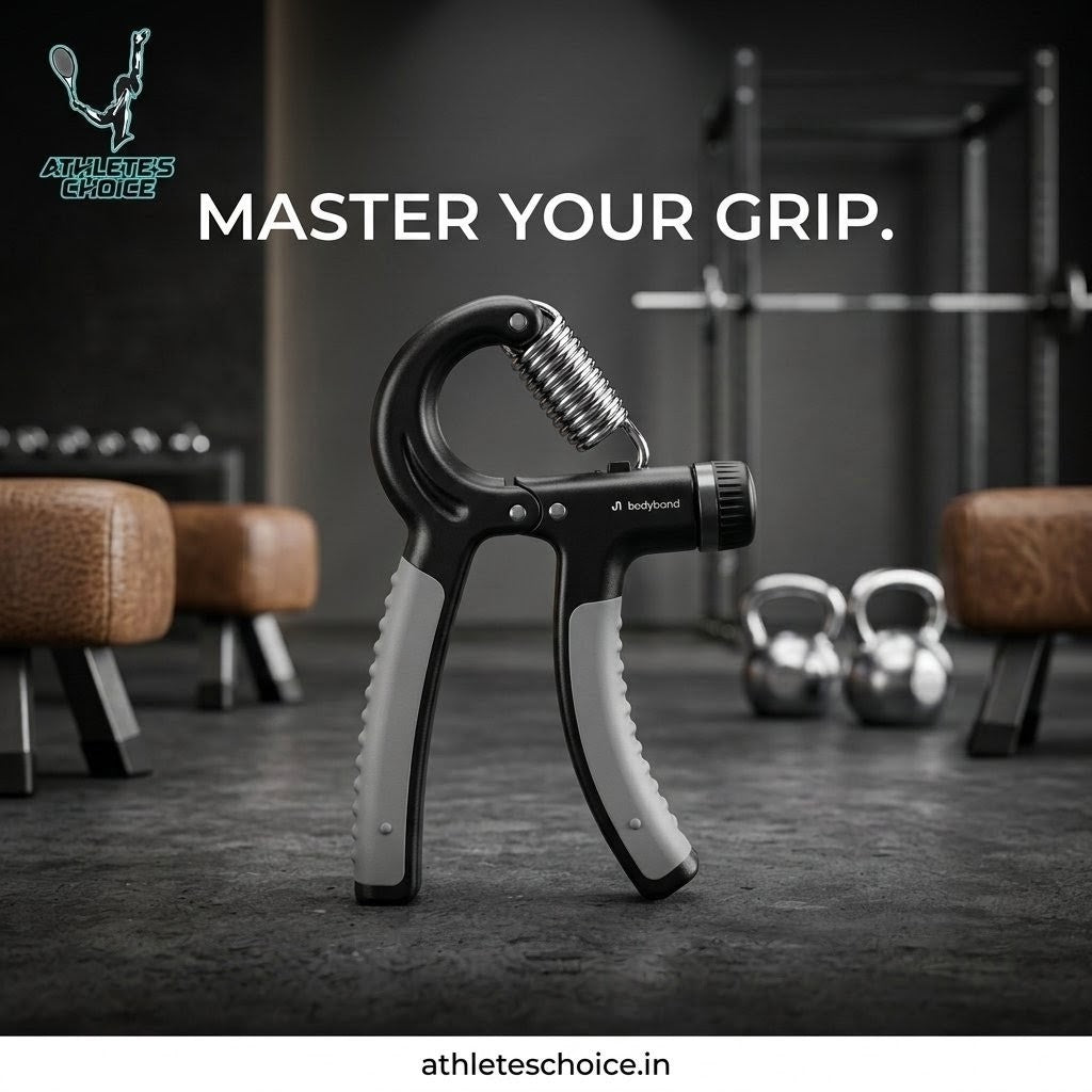 BODYBAND Hand Grip Strengthener (Black / Grey)