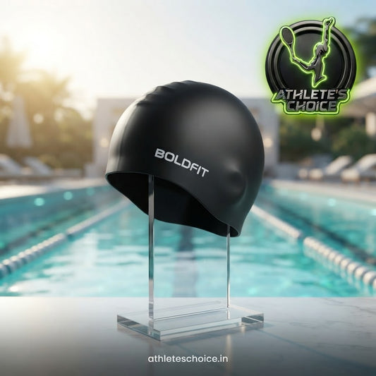 BOLDFIT Swim Cap (Black)