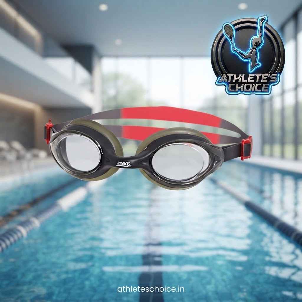 ZOGGS Photom Swim Glasses (Red)